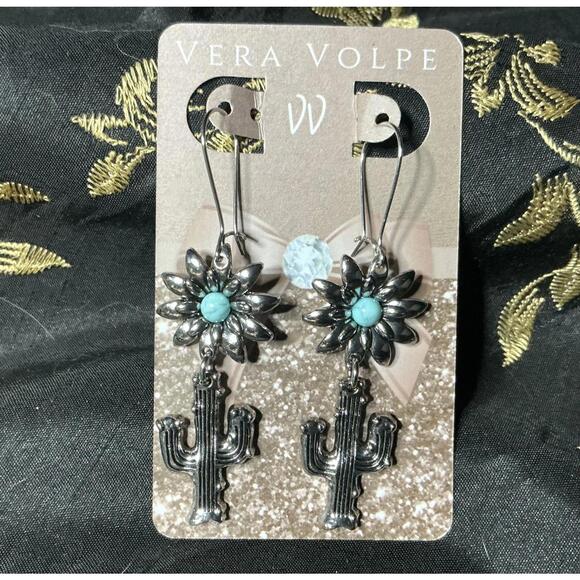 Jewelry - Cactus Flower Earrings